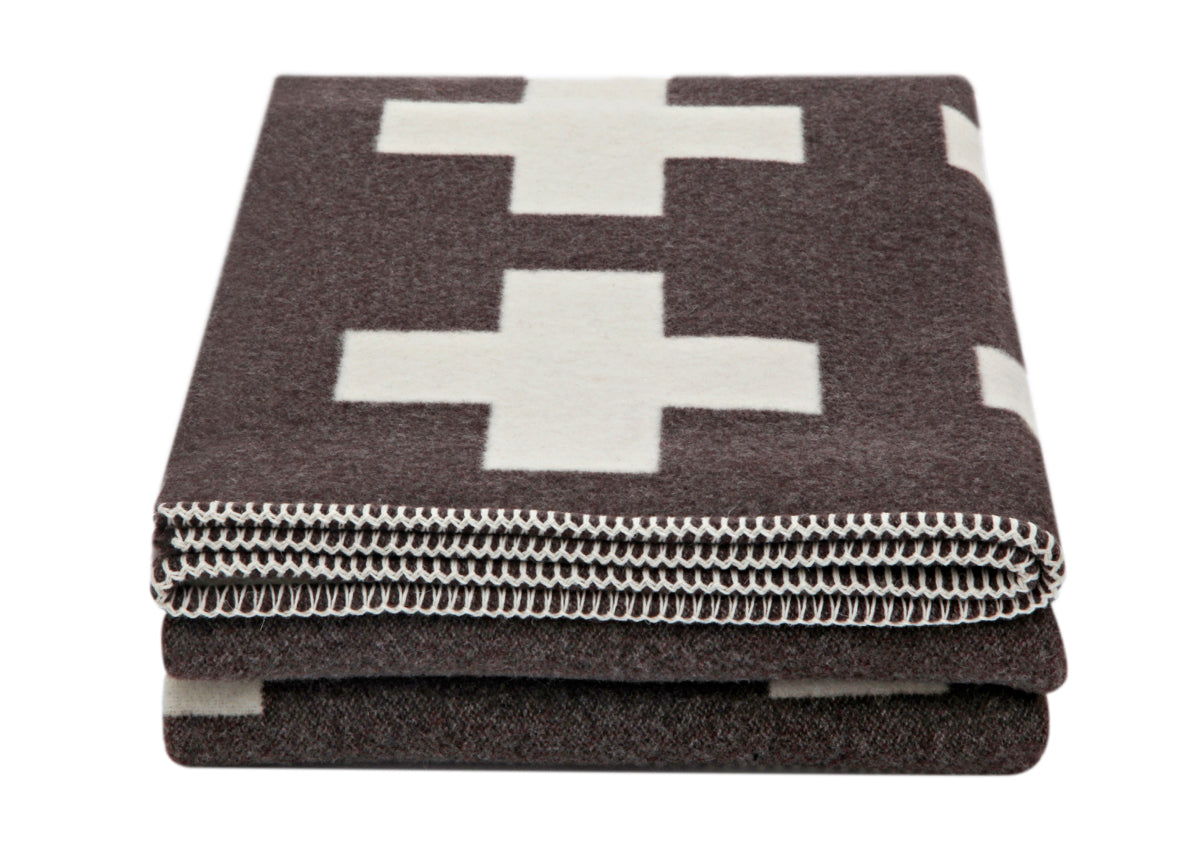 Crux Blanket Brown/Offwhite